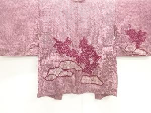 アンティーク　 本総絞り笹模様絵羽織